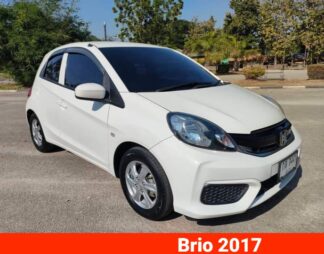 Honda-Brio-2017-สีขาว-รถมือสองลำปางดูว้าว