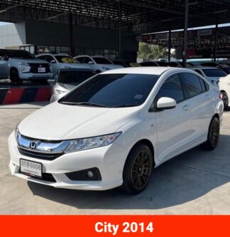 Honda-City-2014-สีขาว-รถมือสองชลบุรีDoowow