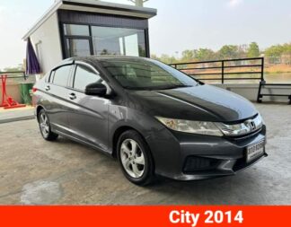 Honda-City-2014-สีเทา-รถมือสองอุบลราชธานีดูว้าว