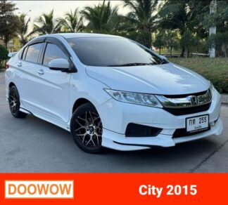 Honda-City-2015-สีขาว-รถมือสองร้อยเอ็ดDoowow