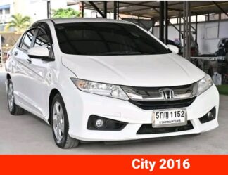 Honda-City-2016-สีขาว-รถมือสองเชียงรายดูว้าว