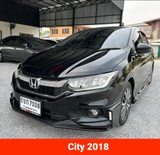 Honda-City-2018-สีดำ-รถมือสองพิษณุโลกDoowow