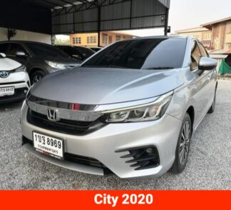 Honda-City-2020-สีบอร์นเงิน-รถมือสองพิษณุโลกDoowow