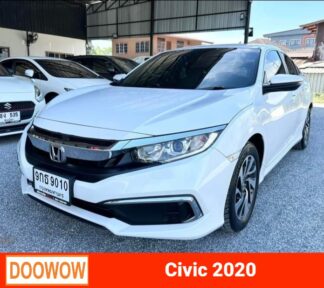 Honda-Civic-2020-สีขาว-รถมือสองพิษณุโลกDoowow
