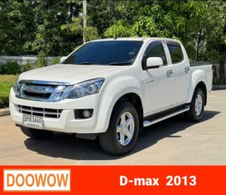 Isuzu-D-max-2013-สีขาว4ประตู-รถมือสองร้อยเอ็ดDoowow