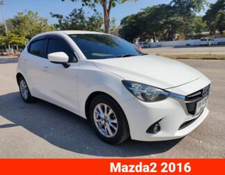 Mazda2-2016-สีขาว-รถมือสองลำปางดูว้าว