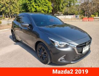 Mazda2-2019-สีเทา-รถมือสองลำปางดูว้าว
