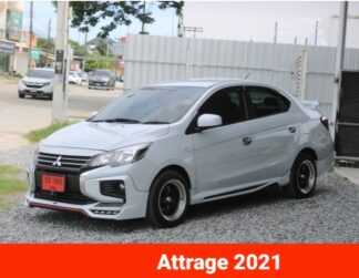 Mitsubishi-Attrage-2021-สีขาว-รถมือสองระยองdoowow