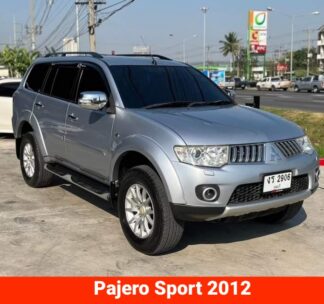 Mitsubishi-Pajero-Sport-2012-สีบอร์นเงิน-รถมือสองชลบุรีdoowow