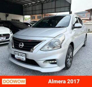 Nissan-Almera-2017-สีขาว-รถมือสองพิษณุโลกDoowow