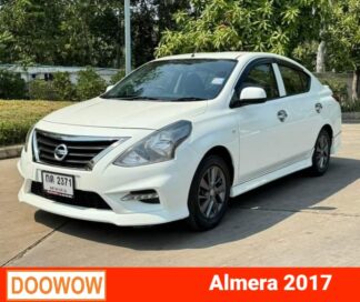 Nissan-Almera-2017-สีขาว-รถมือสองร้อยเอ็ดDoowow