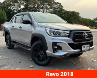 Toyota-Revo-2018-4ประตูสีบอร์นเงิน-รถมือสองอุดรธานีdoowow