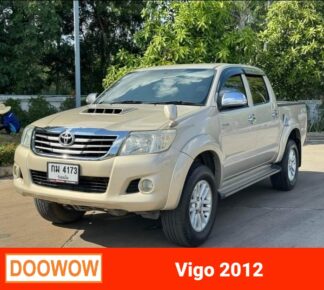 Toyota-Vigo-2012-สีบอร์นเทอง4ประตู-รถมือสองร้อยเอ็ดDoowow
