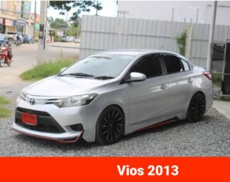 Toyota-Vios-2013-สีบอร์นเงิน-รถมือสองระยองdoowow