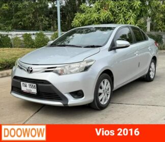 Toyota-Vios-2016-สีบอร์นเงิน-รถมือสองร้อยเอ็ดDoowow