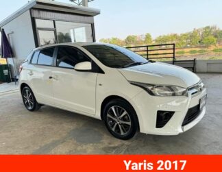 Toyota-Yaris-2017-สีขาว-รถมือสองอุบลราชธานีดูว้าว