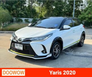 Toyota-Yaris-2020-สีขาว-รถมือสองร้อยเอ็ดDoowow