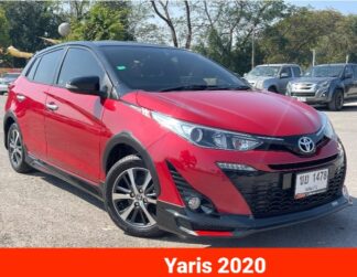 Toyota-Yaris-2020-สีแดง-รถมือสองอุดรธานีdoowow