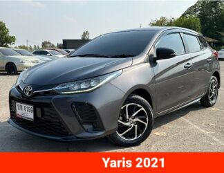 Toyota-Yaris-2021-สีเทา-รถมือสองอุดรธานีdoowow