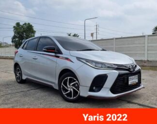 Toyota-Yaris-2022-สีเทา-รถมือสองพระนครศรีอยุธยาดูว้าว