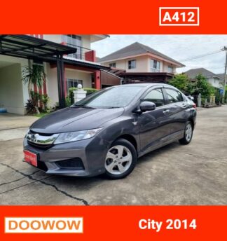 Honda-City-2014-สีเทา-รถมือสองเชียงใหม่Doowow