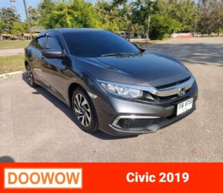 Honda-Civic-2019-สีเทา-รถมือสองลำปางDoowow