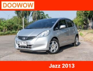 Honda-Jazz-2013-สีบอร์นเงิน-รถมือสองสุราษฎร์ธานีDoowow