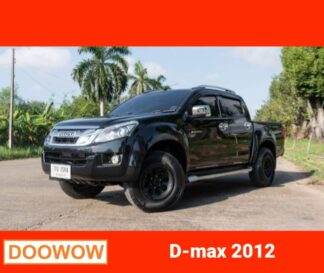 Isuzu-D-max-สีดำ-4ประตู-เกียร์ออโต้-รถมือสองสุราษฎร์ธานีDoowow