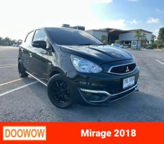 Mitsubishi-mirage-2018-สีดำ-รถมือสองสงขลาDoowow