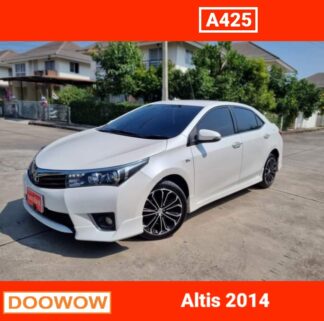 Toyota-Altis-2014-สีขาว-รถมือสองเชียงใหม่Doowow