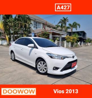 Toyota-Vios-2013-สีขาว-รถมือสองเชียงใหม่Doowow