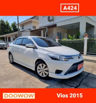 Toyota-Vios-2015-สีขาว-รถมือสองเชียงใหม่Doowow