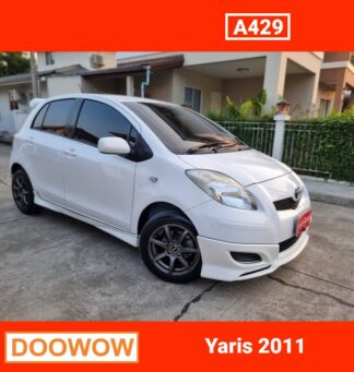 Toyota-Yaris-2011-สีขาว-รถมือสองเชียงใหม่Doowow