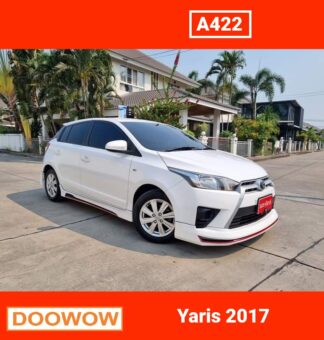 Toyota-Yaris-2017-สีขาว-รถมือสองเชียงใหม่Doowow