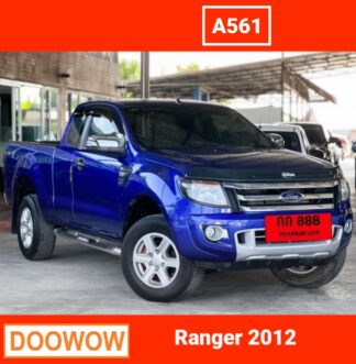 Ford-Ranger-2012-สีน้ำเงิน-รถมือสองเชียงใหม่Doowow