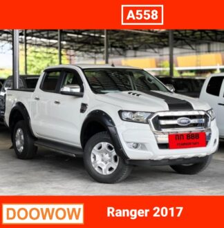 Ford-Ranger-2017-สีขาว4ประตู-รถมือสองเชียงใหม่Doowow