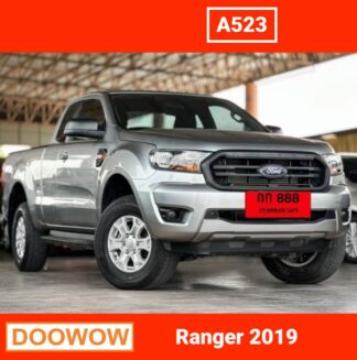 Ford-Ranger-2019-สีเทา-รถมือสองเชียงใหม่Doowow