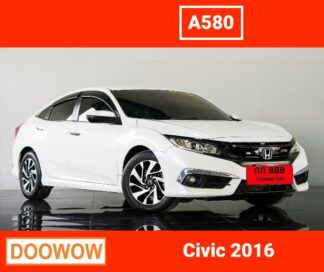 Honda-Civic-2016-สีขาว-รถมือสองเชียงใหม่Doowow