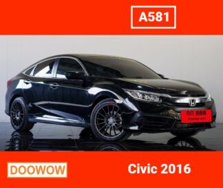 Honda-Civic-2016-สีดำ-รถมือสองเชียงใหม่Doowow
