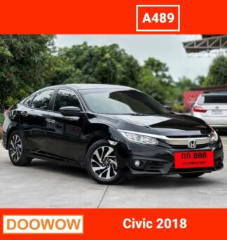 Honda-Civic-2018-สีดำ-รถมือสองเชียงใหม่Doowow