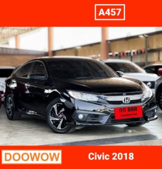 Honda-Civic-2018-สีดำ-รถมือสองเชียงใหม่Doowow