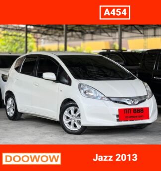 Honda-Jazz-2013-สีขาว-รถมือสองเชียงใหม่Doowow