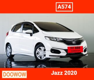 Honda-Jazz-2020-สีขาว-รถมือสองเชียงใหม่Doowow
