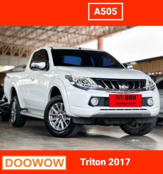 Mitsubishi-Triton-2017-สีขาว-รถมือสองเชียงใหม่Doowow
