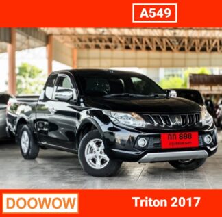 Mitsubishi-Triton-2017-สีดำ-รถมือสองเชียงใหม่Doowow