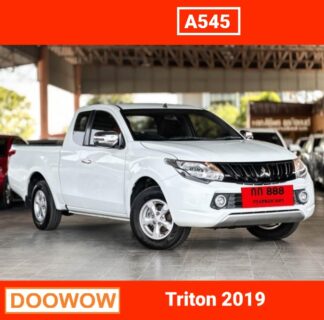 Mitsubishi-Triton-2019-สีขาว-รถมือสองเชียงใหม่Doowow