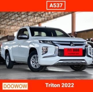 Mitsubishi-Triton-2022-สีขาว-รถมือสองเชียงใหม่Doowow
