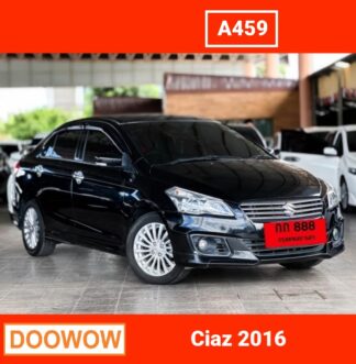 Suzuki-Ciaz-2016-สีดำ-รถมือสองเชียงใหม่Doowow