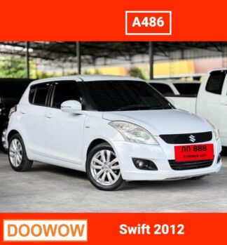Suzuki-Swift-2012-สีขาว-รถมือสองเชียงใหม่doowow
