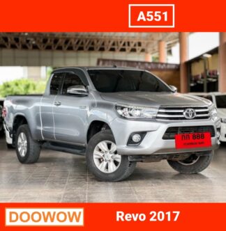 Toyota-Revo-2017-สีบอร์นเงิน-รถมือสองเชียงใหม่Doowow